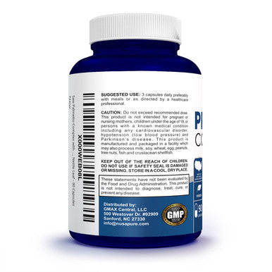 NusaPure Saw Palmetto Complex with B Complex, Nettle Root, Nettle Leaf - 90 Capsules