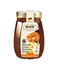 Ika's Garden Raw Manuka Honey with Blossom Honey - 100% Pure, Unfiltered, Gluten-Free Ã¢â‚¬â€œ Product of Germany, 17.6 oz (500g) Jar