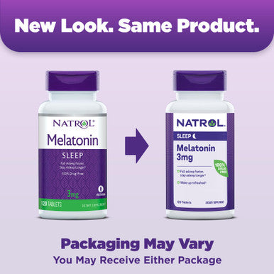 Natrol Melatonin Tablets- 3Mg, 120 Count