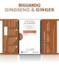 Nutra Tea - Ginger & Ginseng Tea - 20 Tea Bags - Herbal Tea