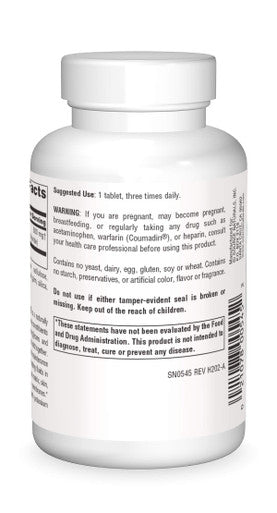 Source s Glucosamine Sulfate, -Free 500 mg For Joint Support - 120 Tablets