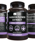 PURE ORIGINAL INGREDIENTS Passion Flower Extract (365 Capsules) No Magnesium Or Rice Fillers, Always Pure, Lab Verified