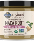 Garden of Life Organics Fair Trade Gelatinized Peruvian Maca Root Energy Boost 7.93 Oz (225G) Powder With Probiotics Certified Organic Non-Gmo Vegan & Gluten Free Herbal Supplements