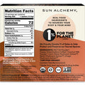 Terrasoul Superfoods Sun Alchemy Cognitive Coffee with Organic MCT Oil Fair-Trade Coffee Lion s Mane Reishi & Chaga - 10 Sachets
