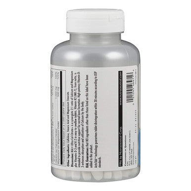 Kal Ultra Calcium Citrate Plus Tablets, 120 Count