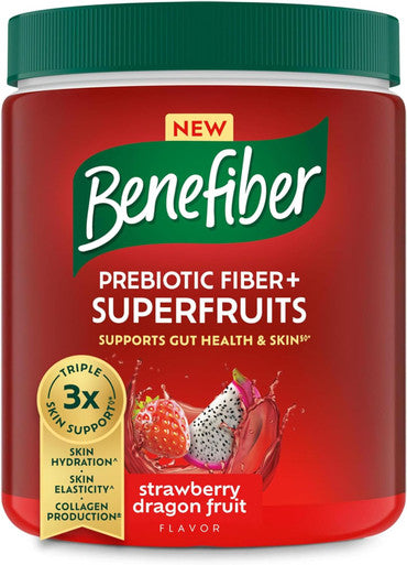 Benefiber Prebiotic GLP 1 Friendly Fiber Superfruits Dietary Supplement