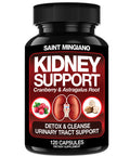 Saint Mingiano Kidney Support Cleanse Detox & Repair -120 Capsules - Cranberry & Astragalus Root Pills For Women And Men | High Strength Liver Cleanse Detox Supporting Urinary Tract Health & Bladder Health