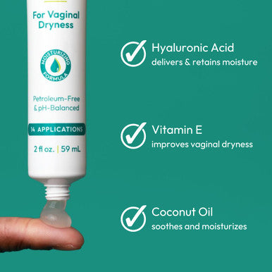 pH-D Feminine Boric Acid Moisturizing Vaginal Gel With Hyaluronic Acid, Vitamin E For Vaginal Dryness By Health, Woman Owned, Paraben-Free, Ph-Balanced, Vegan, 14 Applications, Made In The Usa