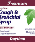 Nature'S Way Boericke & Tafel Daytime Cough & Bronchial Syrup, Cough Suppressant & Expectorant , Non-Drowsy, 4 Fl. Oz