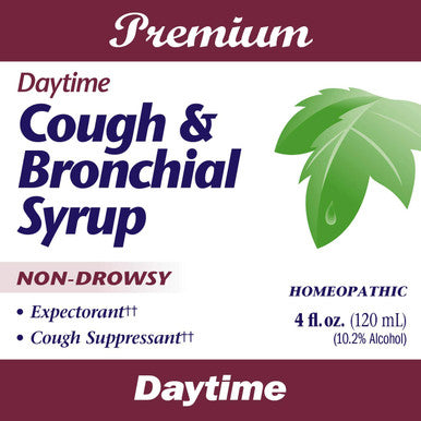 Nature'S Way Boericke & Tafel Daytime Cough & Bronchial Syrup, Cough Suppressant & Expectorant , Non-Drowsy, 4 Fl. Oz