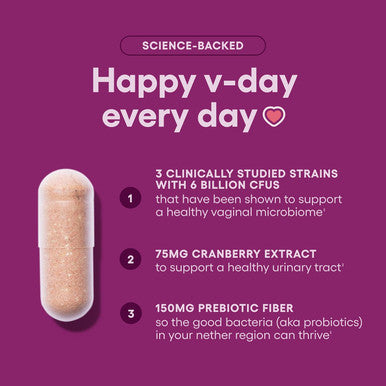 Physician'S Choice Vaginal Probiotics for Women - Unique with Licorice Root - PH Balance Odor Control Yeast Vaginal Microbiome & Feminine Health - 6B CFU - Organic Prebiotic Cranberry - 30 CT