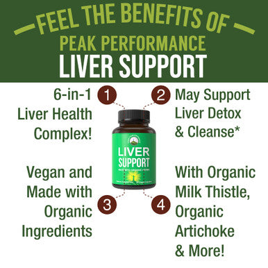 Liver Cleanse Detox & Repair 6 In 1 Herbal Complex With Organic Herbs