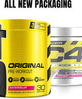 C4 Original Pre Workout Powder Watermelon Sugar Free Preworkout Energy for Men & Women 150mg Caffeine + Beta Alanine + Creatine - 30 Servings (Packaging May Vary)