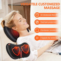 Brelley Neck And Back Massager With Heat Electric Shiatsu Deep Tissue Kneading Massage For Neck Back Shoulders And Legs For Men Women Christmas Mother'S Day & Father'S Day