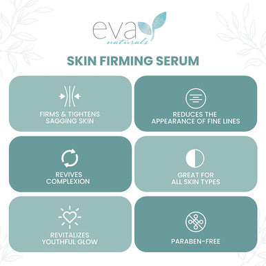 Skin Firming Serum 1oz Day or Night Serum for Face Grants The Appearance Of Firm Skin and Wrinkles Amino Acids Peptides Hyaluronic Acid and Niacinamide Serum