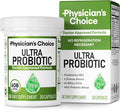 Physician'S Choice Ultra Probiotic - 60B SBO Probiotic - 6 Strains - Soil Based - Advanced Probiotic Users - Probiotics for Women & Men - Digestive Health - Supports Occasional Constipation Gas & Bloating