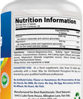 Best Naturals CAL MAG ZINC by - Essential Mineral Complex - Manufactured in a USA Based GMP Facility and Third Party Tested for Purity.180 Tablets