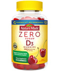 Nature Made Zero Sugar Vitamin D3 Gummies 2000 Iu (50 Mcg) Per Serving Immune Bone Teeth & Muscle Support Supplement 110 Sugar Free Vitamin D Gummies 55 Day Supply