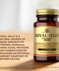 Solgar Royal Jelly "500" - 60 Softgels - Gluten Free Dairy Free - 60 Servings