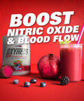 EHP Labs OxyReds Superfood Beets Powder Nitric Oxide Supplement Organic Beet Root Powder Immune Support Supplement and Prebiotics for Digestive Health Beet Powder Raspberry Refresh 30 Servings