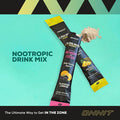 Onnit Alpha Brain Instant - Pineapple Punch Flavor - Nootropic Brain Booster Memory Supplement - Brain Support for Focus Energy & Clarity - Alpha GPC Choline Cats Claw L-Theanine Bacopa - 30ct
