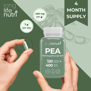 Longlifenutri Palmitoylethanolamide (Pea) 400Mg