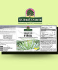 Nature'S Answer Fiber Drink 16oz Liquid | Lemon Lime Flavored | Supports Digestion | Gluten- Non-GMO Vegan No Artificial Flavors or Preservatives | Single Count