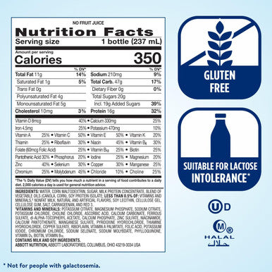 Ensure Plus Strawberry Nutrition Shake Meal Replacement Shake 24 Pack