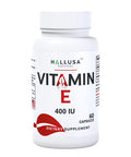 Hallusa Natural Vitamin E - Vitamina E - Healthy Heart - Corazon Sano - Vitalidad De Piel Y Cabello - Skin And Hair Vitality