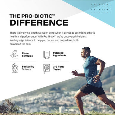 Kaged Muscle Probiotic Supplement with 30 Billion CFU, World's First Performance Probiotics for Men and Women to Support Gut Health, Reduce Fatigue, Enhance Endurance, 90 Capsules