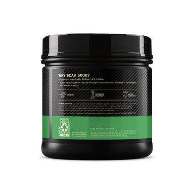 Optimum Nutrition Instantized Bcaa Powder Unflavored Keto Friendly Branched Chain Essential Amino Acids Powder 5000Mg 60 Servings (Packaging May Vary)