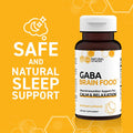 Natural Stacks GABA (60ct) and MoodBiotic Probiotics (30ct) for Deep Relaxation, Calmness, Better Mood, Gut Health - 3rd Party Lab Tested, Gluten-Free, Highly Bioavailable, Paleo-Friendly