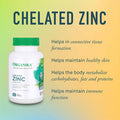 Organika Chelated Zinc 45 Tabs