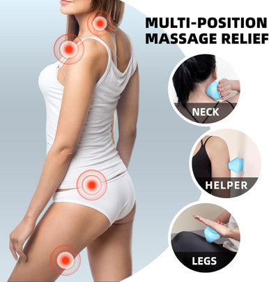 Mountable Massage For Back Neck, Shoulder, Feet, Leg, Back Myofascial Release, Muscle Knots, Pain Relief, Mountable Back Pain Relief Tool & Trigger Point And Deep Tissue Massage