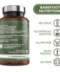 Barefoot Nutrition - B12 Complete High Strength Supplement Methylated B 12 (1000Ãƒâ€šÃ‚Âµg) - with Cofactors Methyl folate (400Ãƒâ€šÃ‚Âµg) & D-Biotin (400Ãƒâ€šÃ‚Âµg) - 60 x 1 A Day Vegan-Friendly Capsules