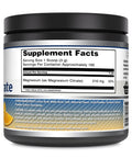Amazing Formulas Magnesium Citrate 500 Grams (1.1 Lb) Powder Supplement | 200 Mg Per Serving | 166 Servings | Orange Flavor | Non-Gmo | Gluten Free | Made In Usa