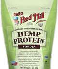 Bob's Red Mill Resealable Hemp Protein Powder 16 Ounce (Pack of 2)