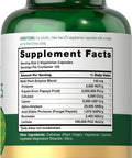 Carlyle Plant Enzymes With Protease, Papain, Lactase And Bromelain | 250 Capsules | Multi Enzyme Blend | Non-Gmo & Gluten Free