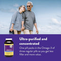 InnovixLabs Triple Strength Omega3 Fish Oil Concentrated 900 mg Omega3 per Pill Burpless Enteric Coated Gluten High EPA DHA for Heart Brain Joints IFOS 5Star 200 Capsules