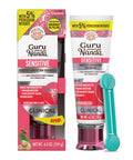 Gurunanda Sensitive Toothpaste 5 Potassium Nitrate For Tooth Sensitivity Relief With Nano-HydroxyapatiteXylitol & White Turmeric With Toothpaste Squeezer Natural Clove Mint 4.2 Oz