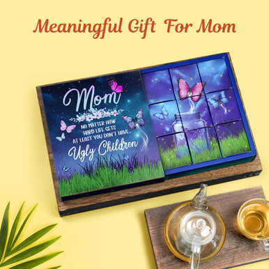 Engintea Mothers Day Tea Sampler s Set Box - Unique for Mom from Daughter Son - Herbal Green & Black Tea Set For Women Mother Tea Lovers - Relax Selection Tea - 45 Tea Bags 9 Flavors