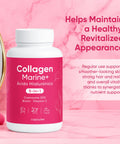 Nitidissima Hydrolyzed Marine Collagen Hyaluronic Acid Formula 5-In-1 Beauty & Wellness Blend With Coq10 Biotin & Vitamin C Vegan Friendly Non-Gmo 150 Capsules