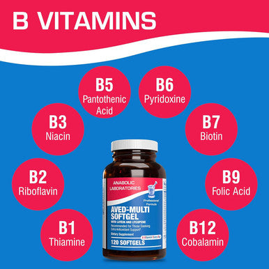 Anabolic Laboratories Daily Multivitamin For Men And Women - 120 Daily Multi Vitamin And Minerals Supplement Softgels For Daily Health