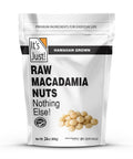 It's Just - Hawaiian Macadamia Nuts (1.5lbs), Small Batch Dry Roasted in USA, Lightly Salted, Keto Friendly, Resealable Bag, 24oz