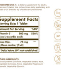 Solgar Vitamin C 500 Mg With Rose Hips - 100 Tablets - Antioxidant & Immune Support - Non-Gmo Vegan Gluten Free Dairy Free Kosher - 100 Servings