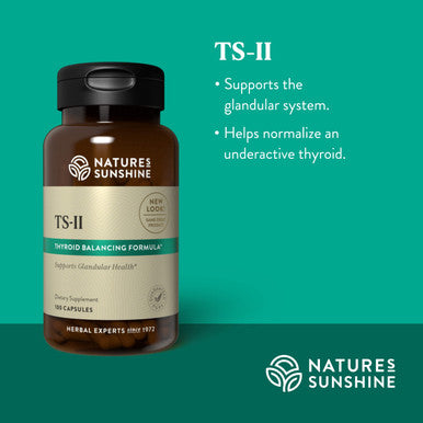 Nature'S Sunshine Ts Ii W/Hops, 100 Capsules | Supports Proper Thyroid Function And Helps Maintain Balance In The Thyroid Gland