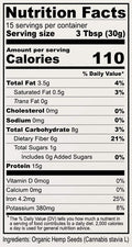 Anthonys Organic Hemp Seed Protein 1 lb Cold Pressed Gluten Free Non GMO Fine Powder