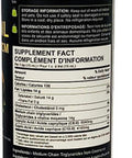 Yogti Canadian Brand Natural 100% Pure Mct Oil, 16 ounce