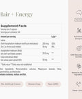 JSHealth Hair Formula - Vitamins For Hair Growth And Energy With Zinc And Iodine - Hair Loss Supplement For Men And Women (60 Capsules)