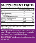 Full Daily Multivitamins Gummies with Ultimate Immune Support Elderberry Gummies Delicious Health for Adults